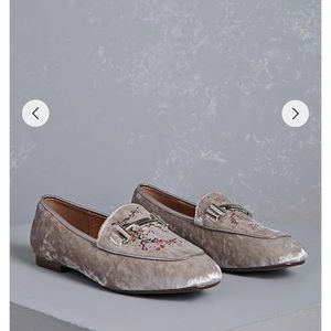 Adorable velvet flats